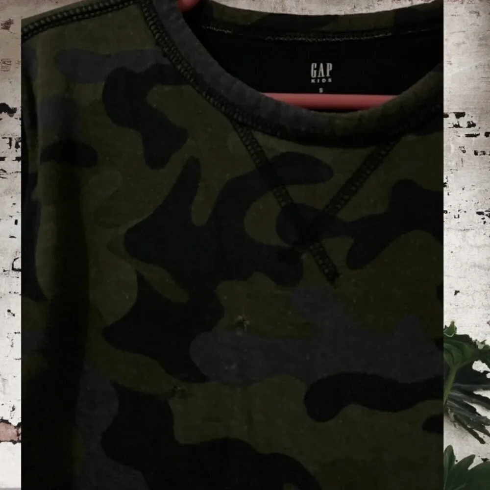 Gap Boys Camouflage Sweatshirt